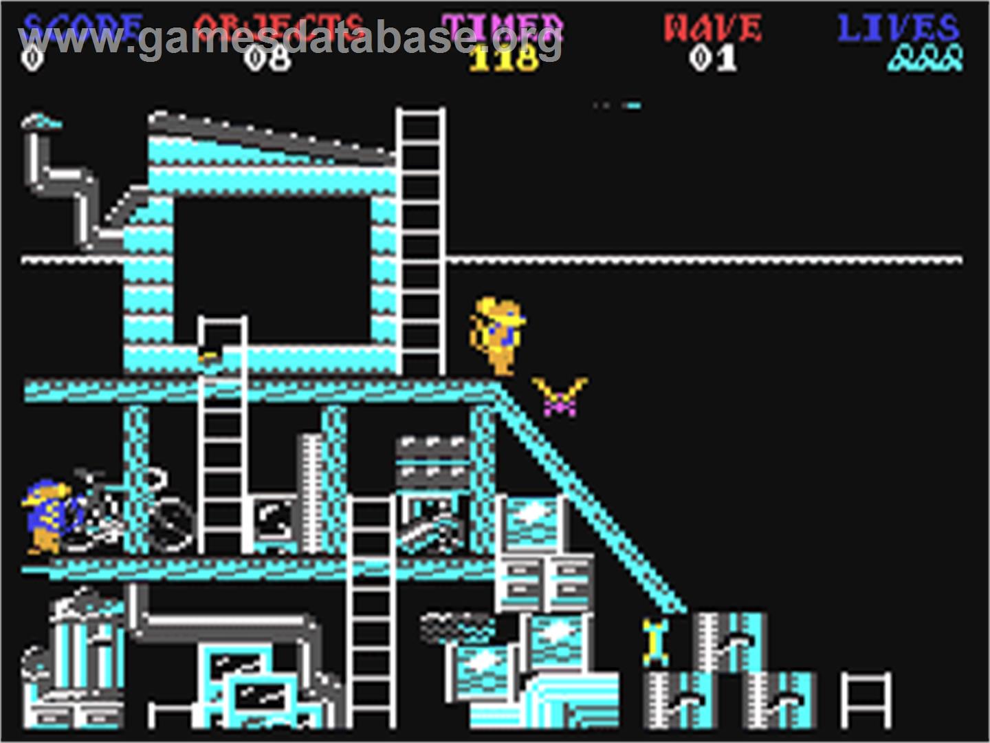 Peter Pack Rat - Commodore 64 - Artwork - In Game