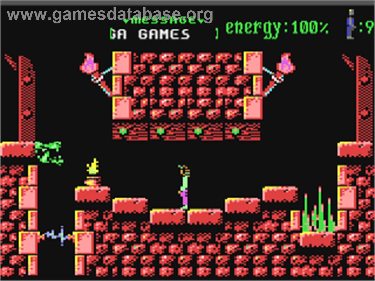 Pharaoh - Commodore 64 - Artwork - In Game