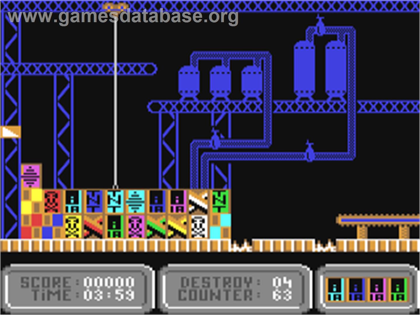 Pile Up - Commodore 64 - Artwork - In Game