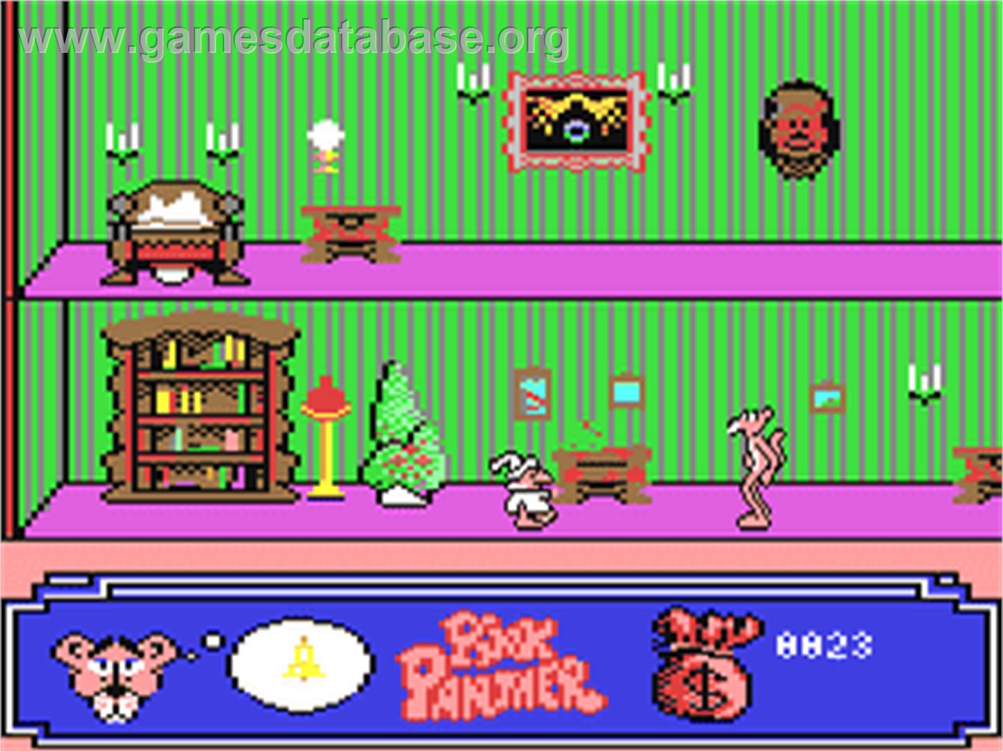 Pink Panther - Commodore 64 - Artwork - In Game