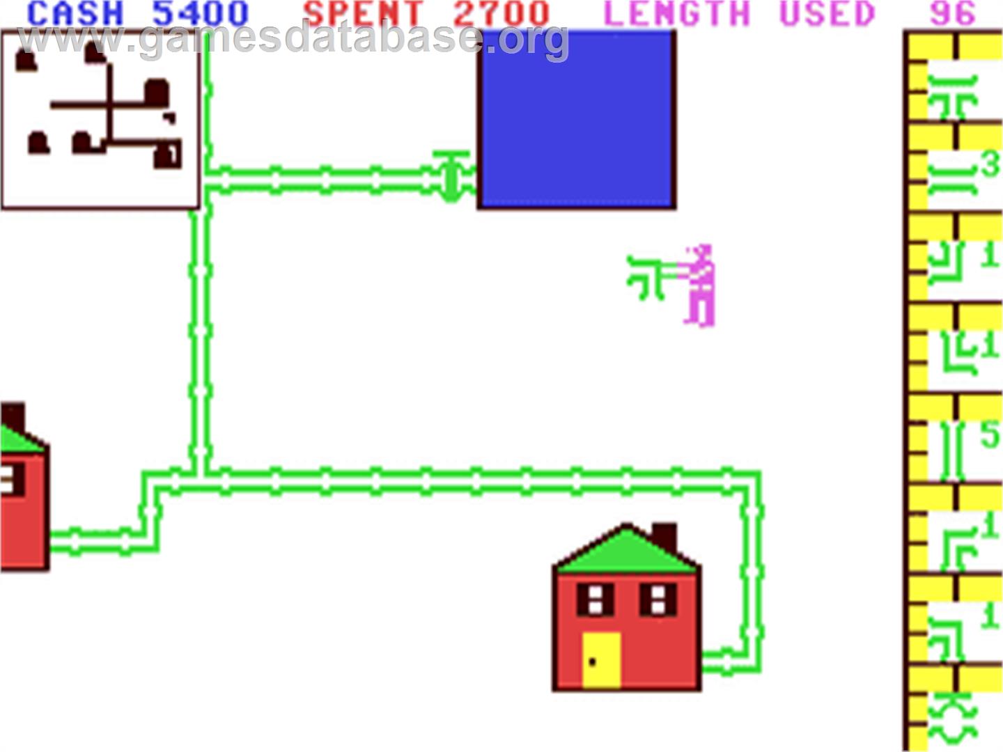 Pipes - Commodore 64 - Artwork - In Game