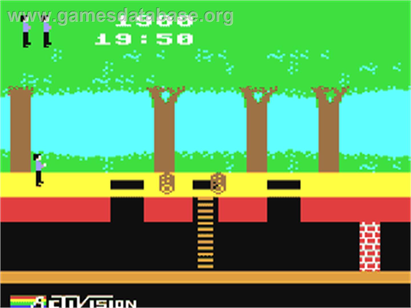 Pitfall! - Commodore 64 - Artwork - In Game