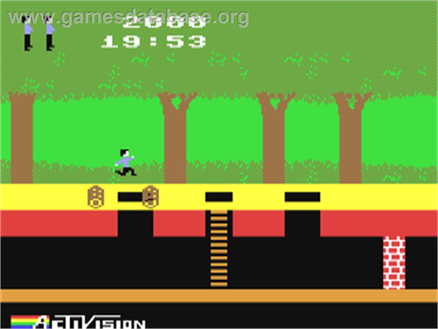 Pitfall 2 - Lost Caverns - Commodore 64 - Artwork - In Game