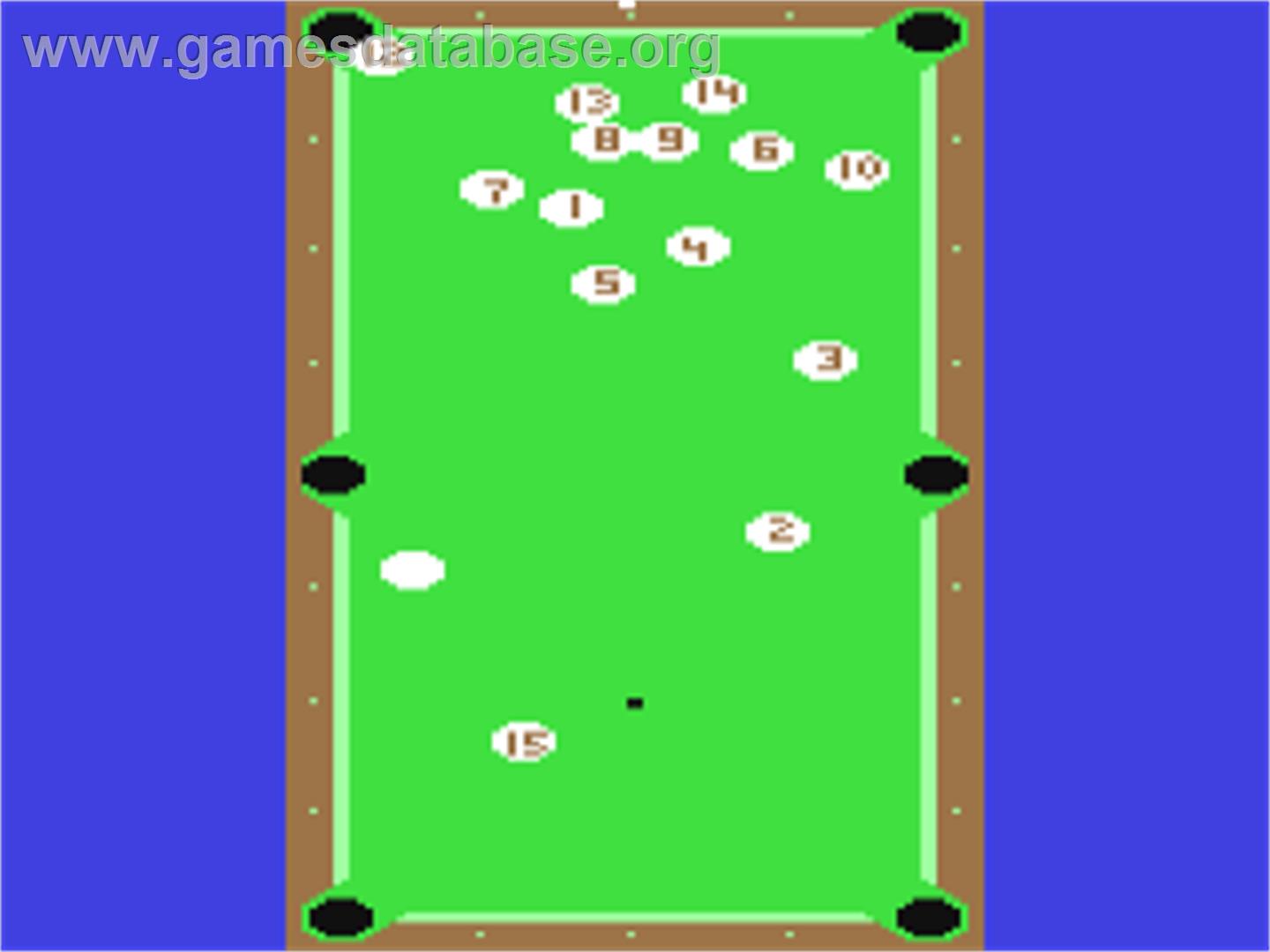 Pool - Commodore 64 - Artwork - In Game