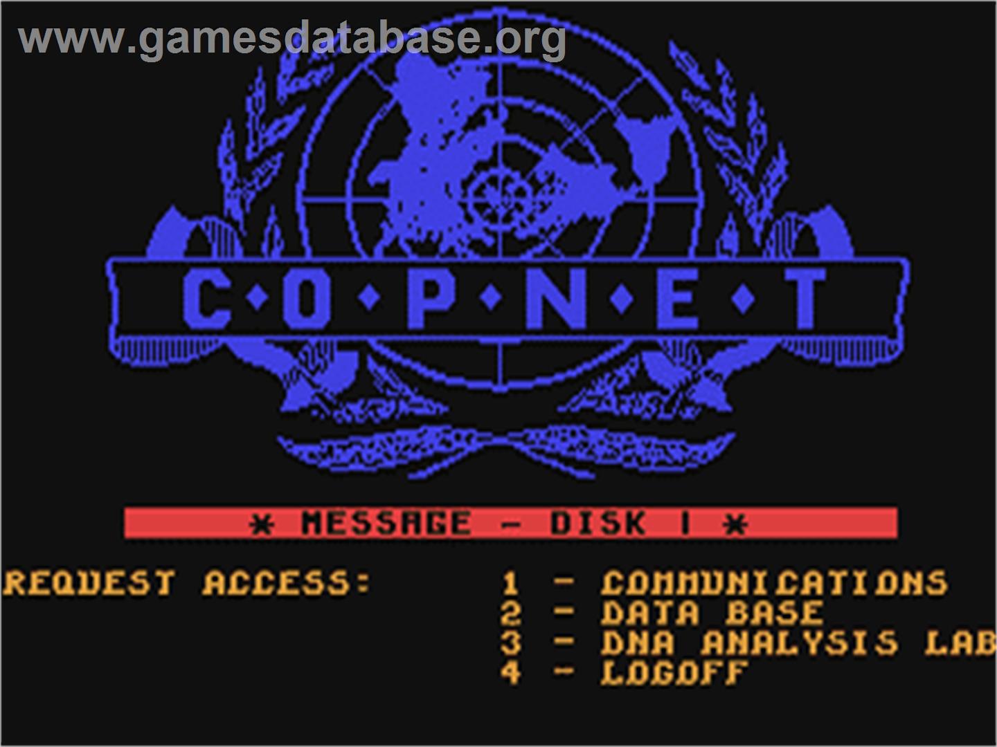 Presumed Guilty! - Commodore 64 - Artwork - In Game