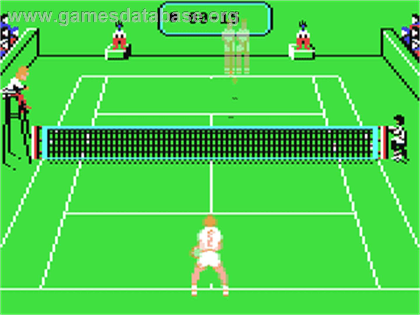 Pro Tennis Tour / Great Courts - Commodore 64 - Artwork - In Game