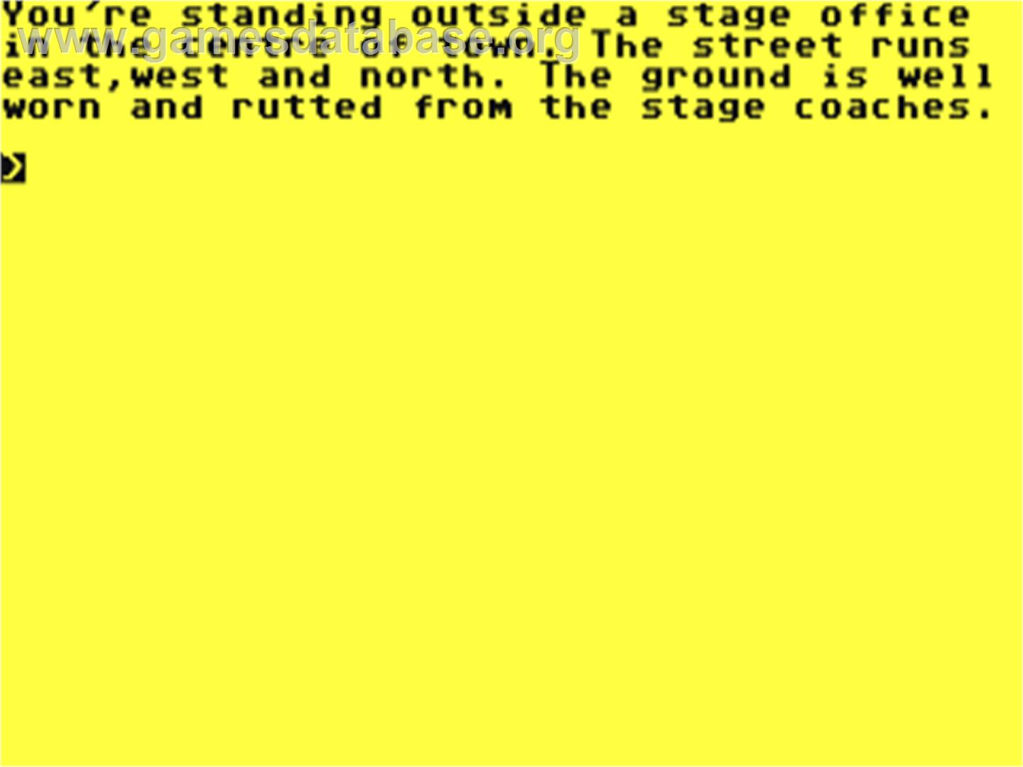 Prospector - Commodore 64 - Artwork - In Game