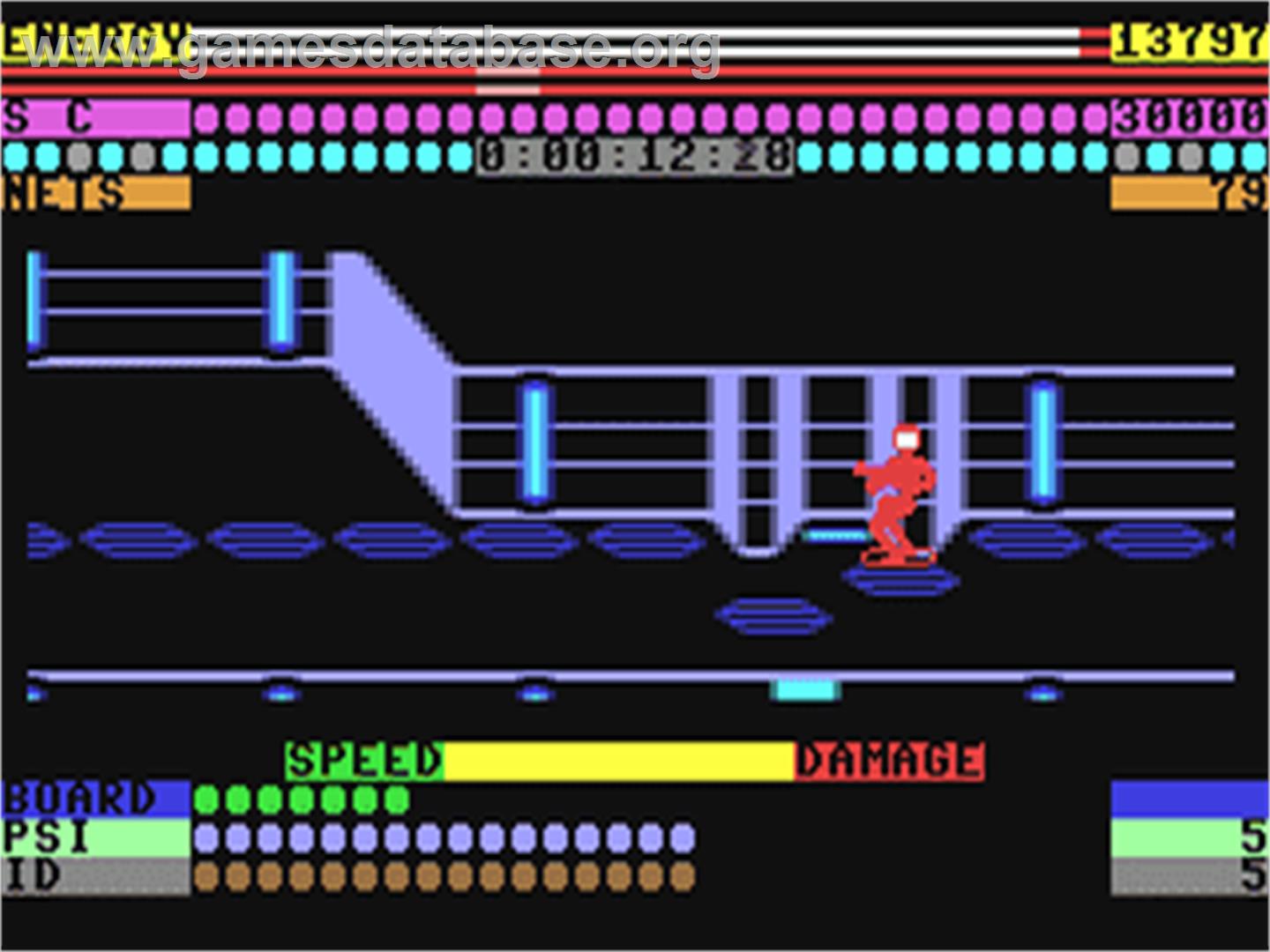 Psi Warrior - Commodore 64 - Artwork - In Game