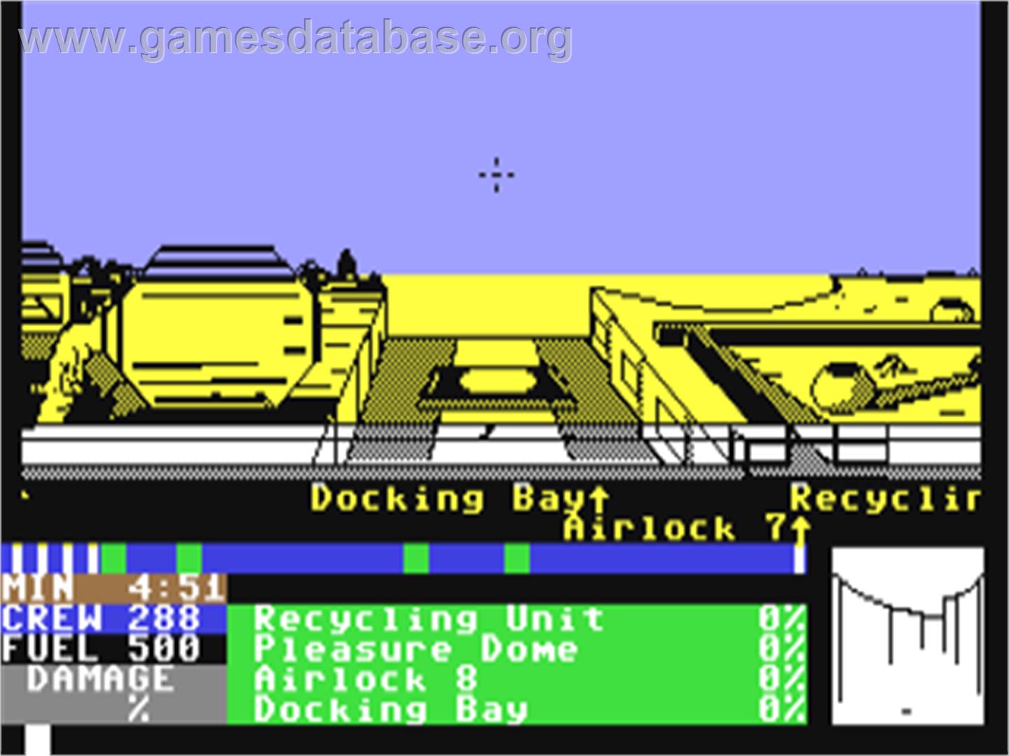 Psytron - Commodore 64 - Artwork - In Game