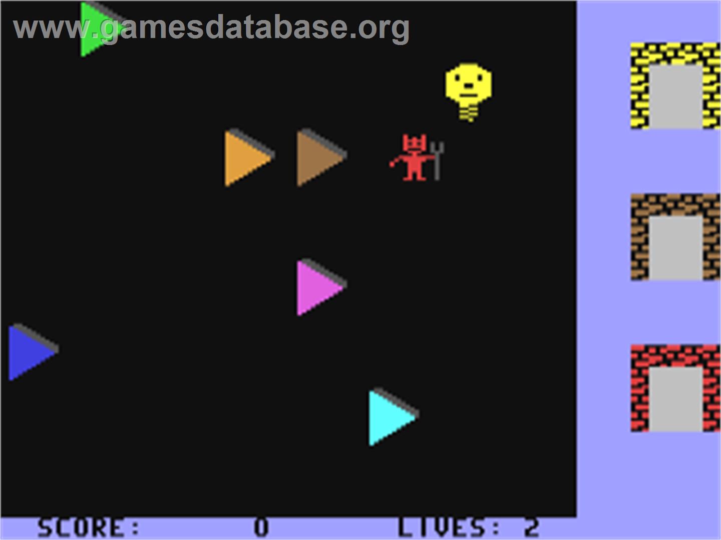Puzzle Panic - Commodore 64 - Artwork - In Game