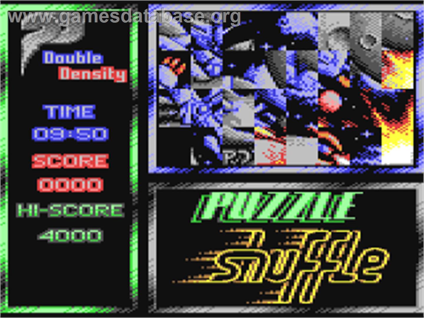 Puzzle Shuffle - Commodore 64 - Artwork - In Game