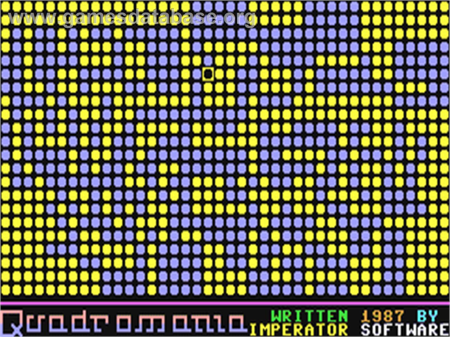Quadromania - Commodore 64 - Artwork - In Game