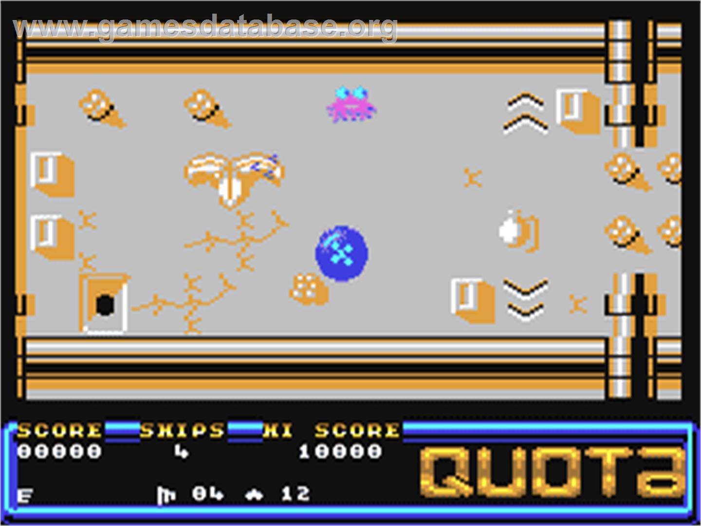 Quota - Commodore 64 - Artwork - In Game