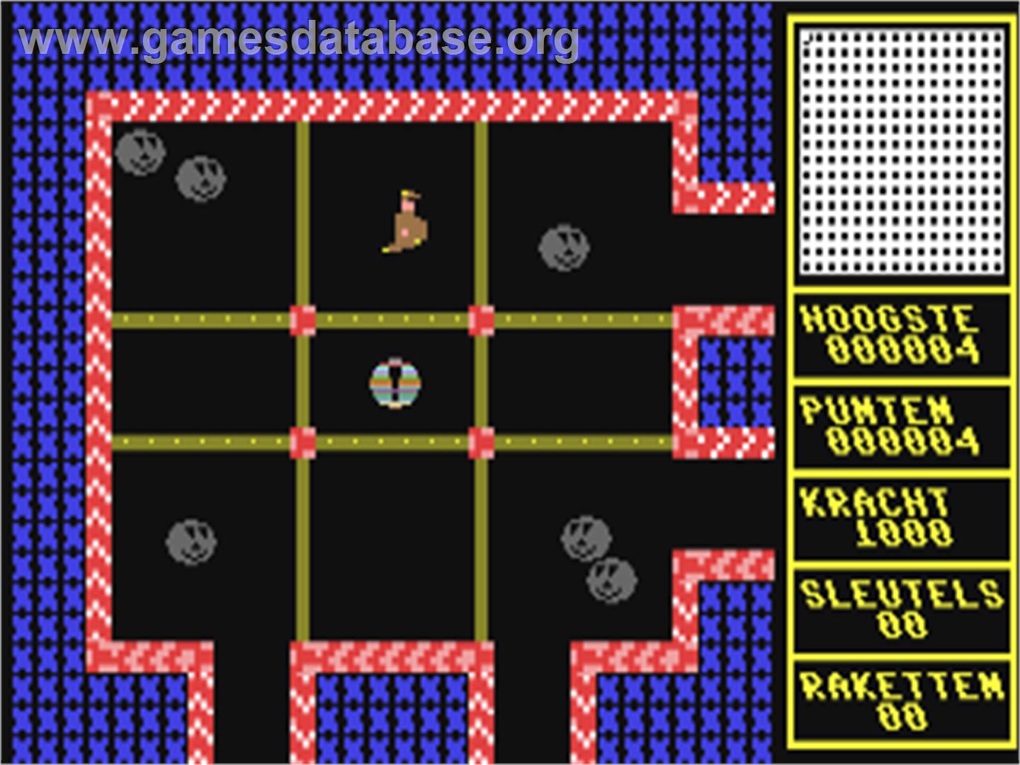 Radeloos - Commodore 64 - Artwork - In Game