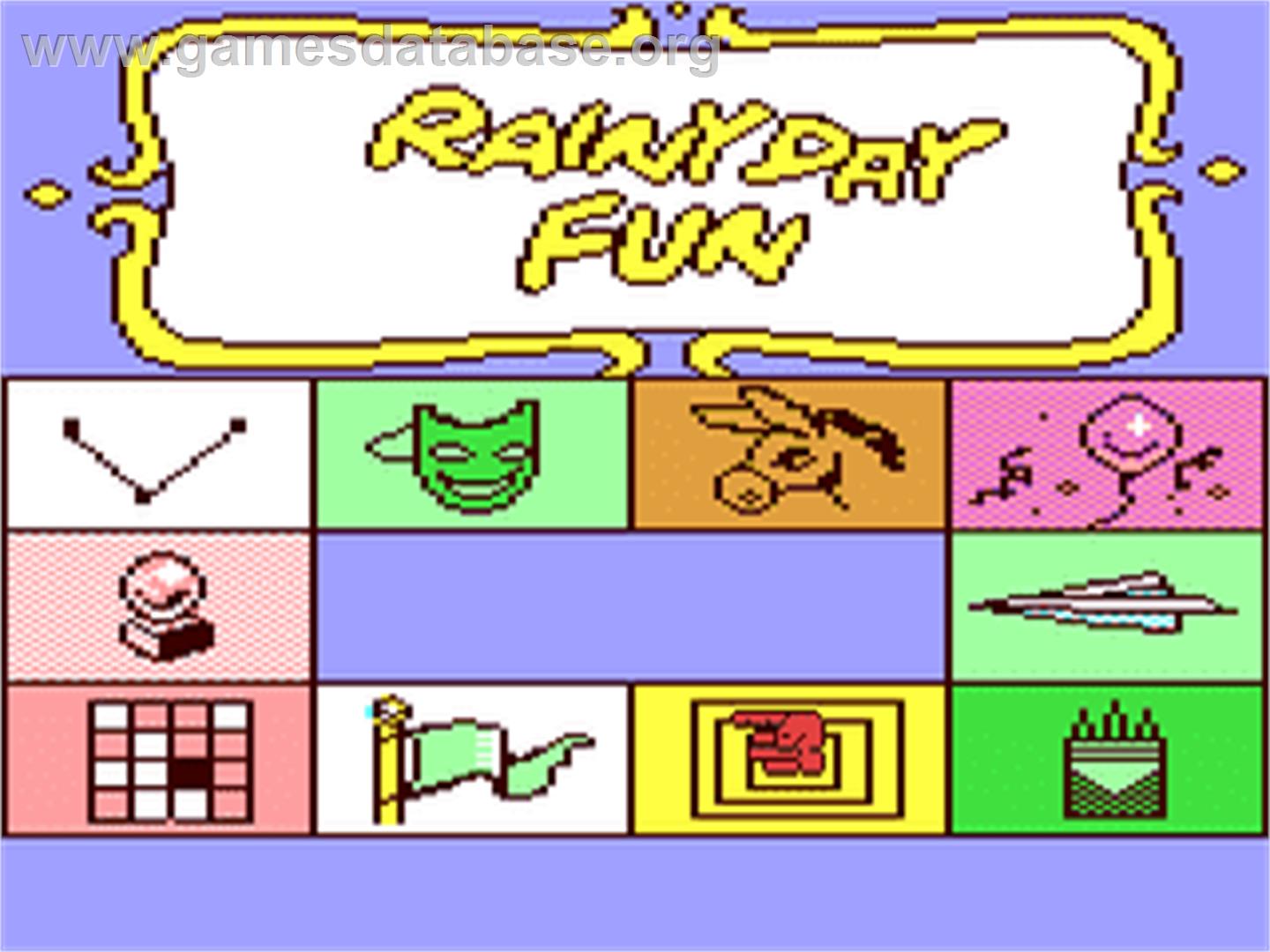Rainy Day Fun - Commodore 64 - Artwork - In Game