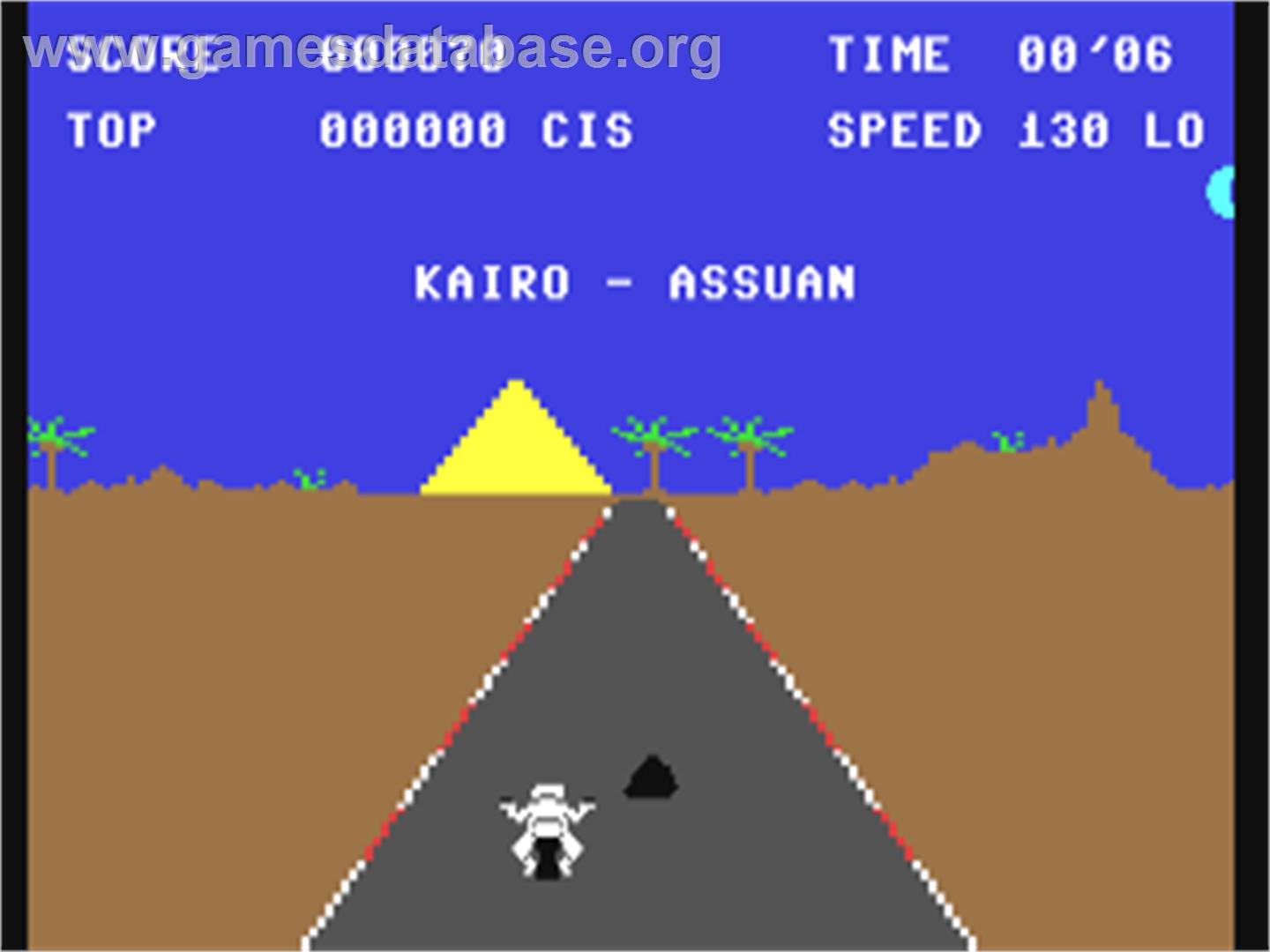 Rallye (Brillant Software) - Commodore 64 - Artwork - In Game