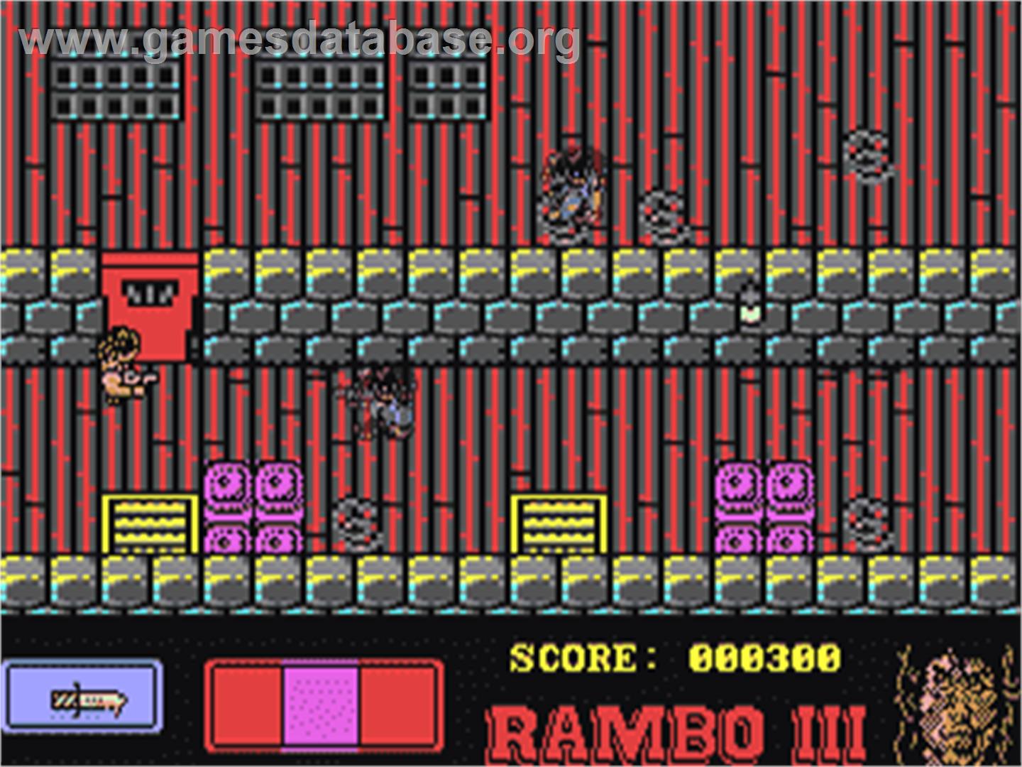 Rambo 3 - Commodore 64 - Artwork - In Game
