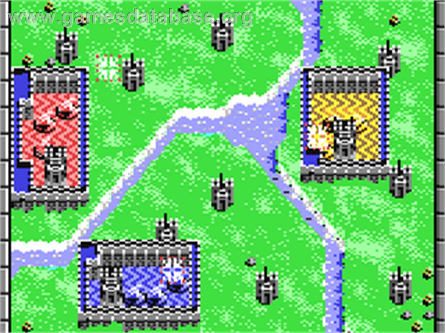 Rampart - Commodore 64 - Artwork - In Game