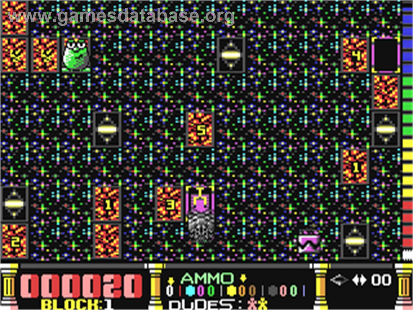Reckless Rufus - Commodore 64 - Artwork - In Game