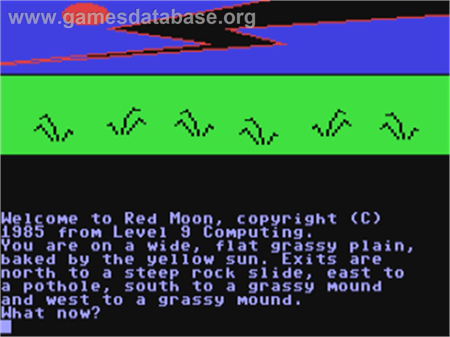 Red Moon - Commodore 64 - Artwork - In Game