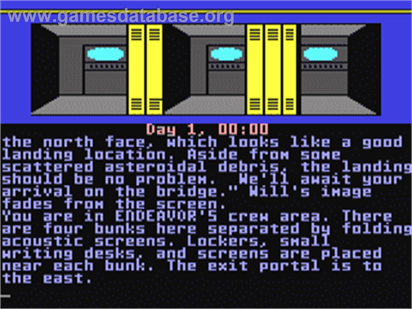 Rendezvous With Rama - Commodore 64 - Artwork - In Game