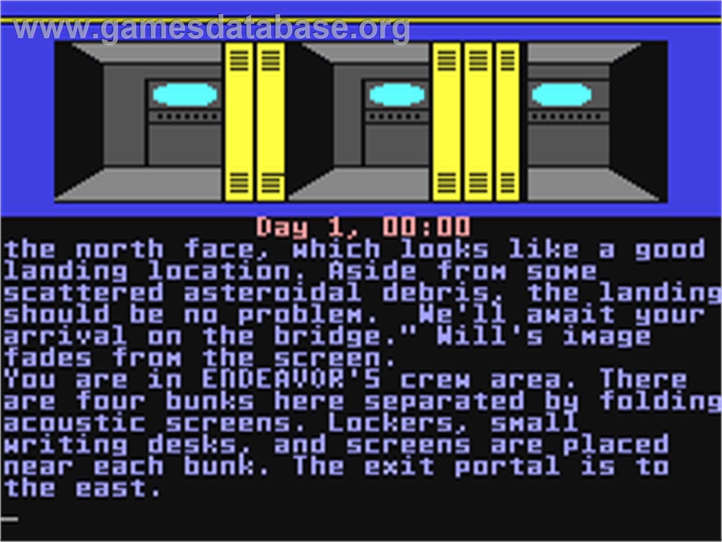 Rendezvous with Rama - Commodore 64 - Artwork - In Game
