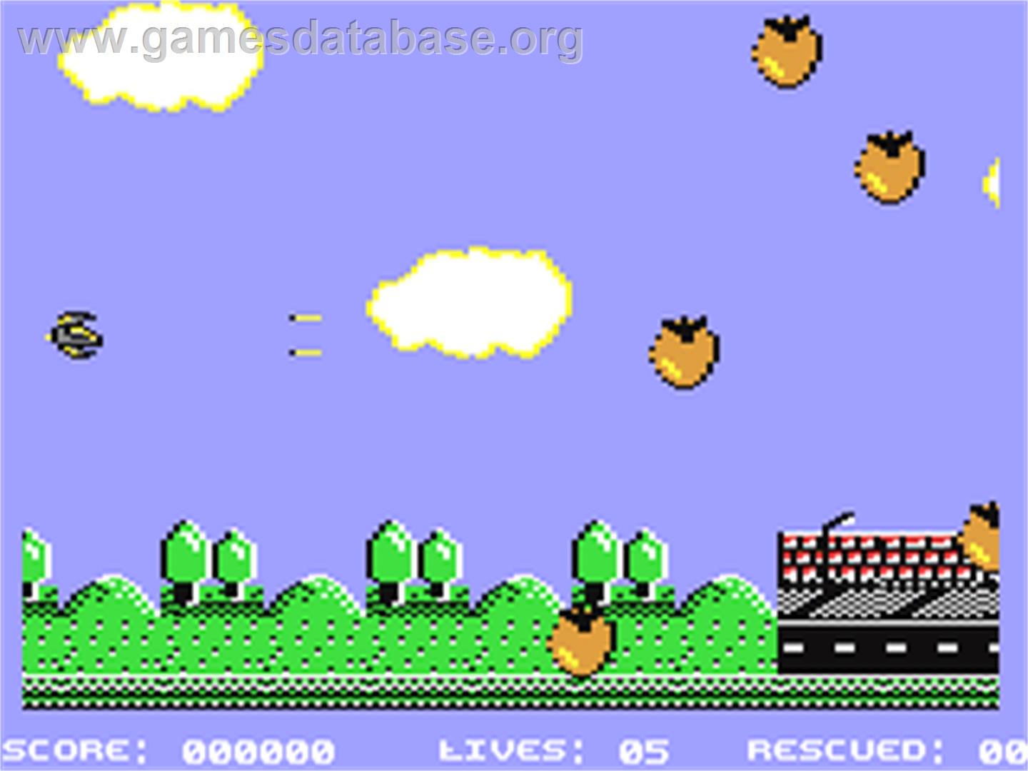 Revenge Of The Tomato - Commodore 64 - Artwork - In Game