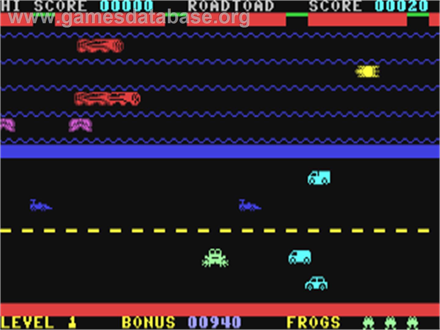 Roadtoad - Commodore 64 - Artwork - In Game