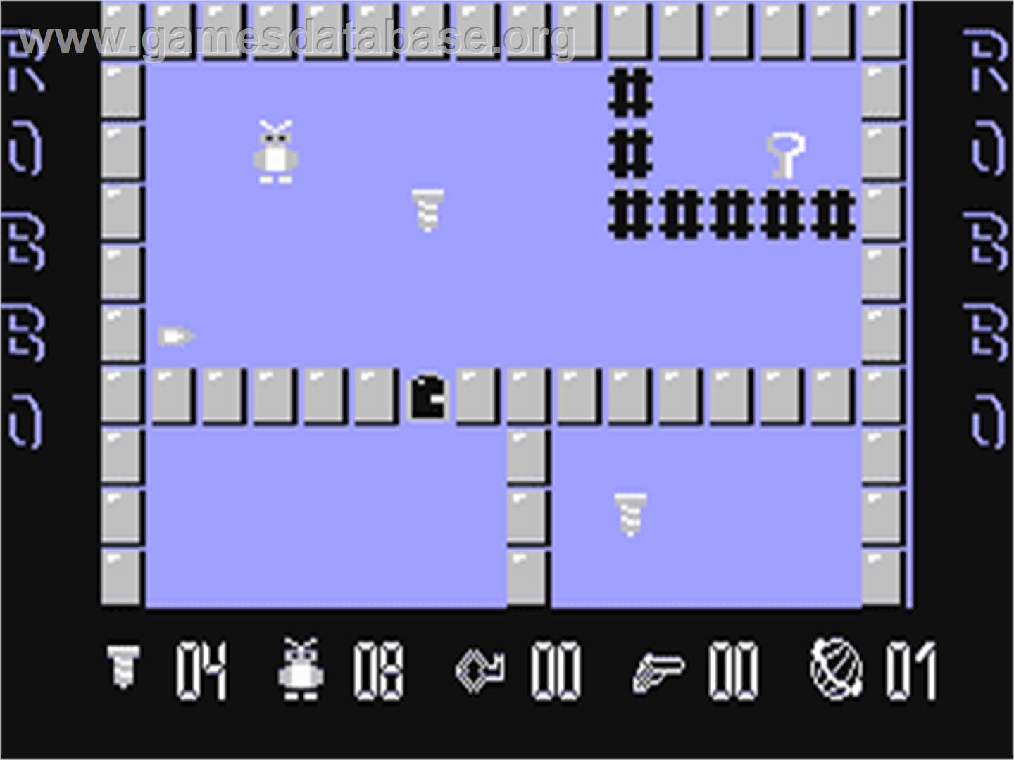 Robbo - Commodore 64 - Artwork - In Game
