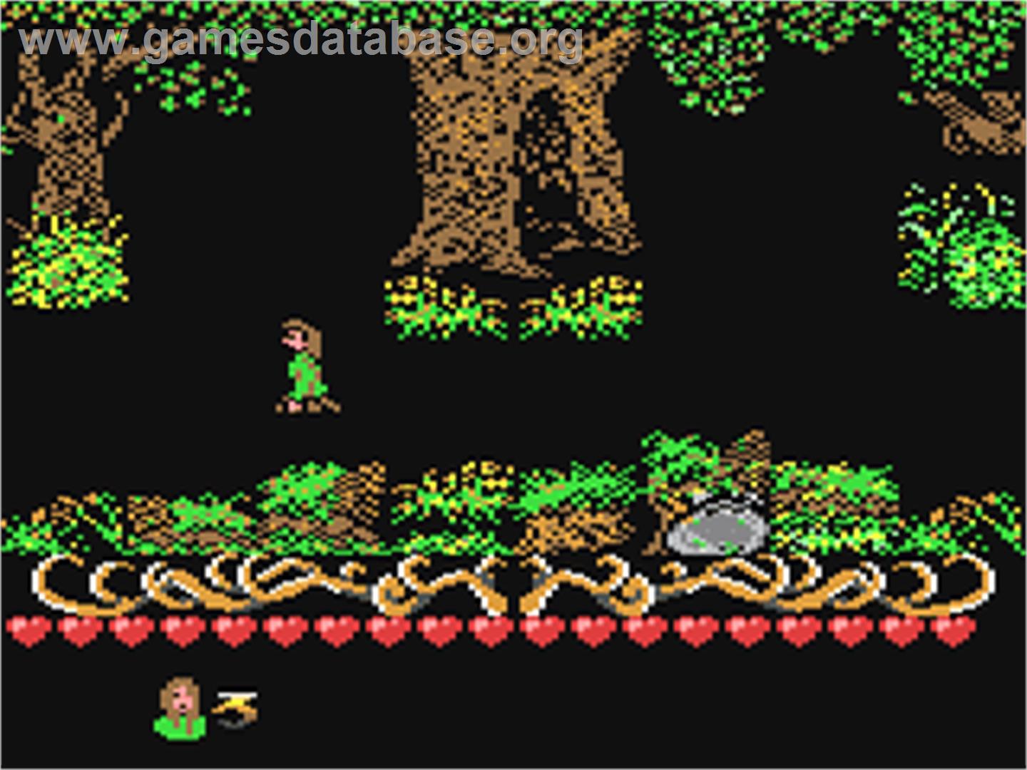 Robin Of The Wood - Commodore 64 - Artwork - In Game