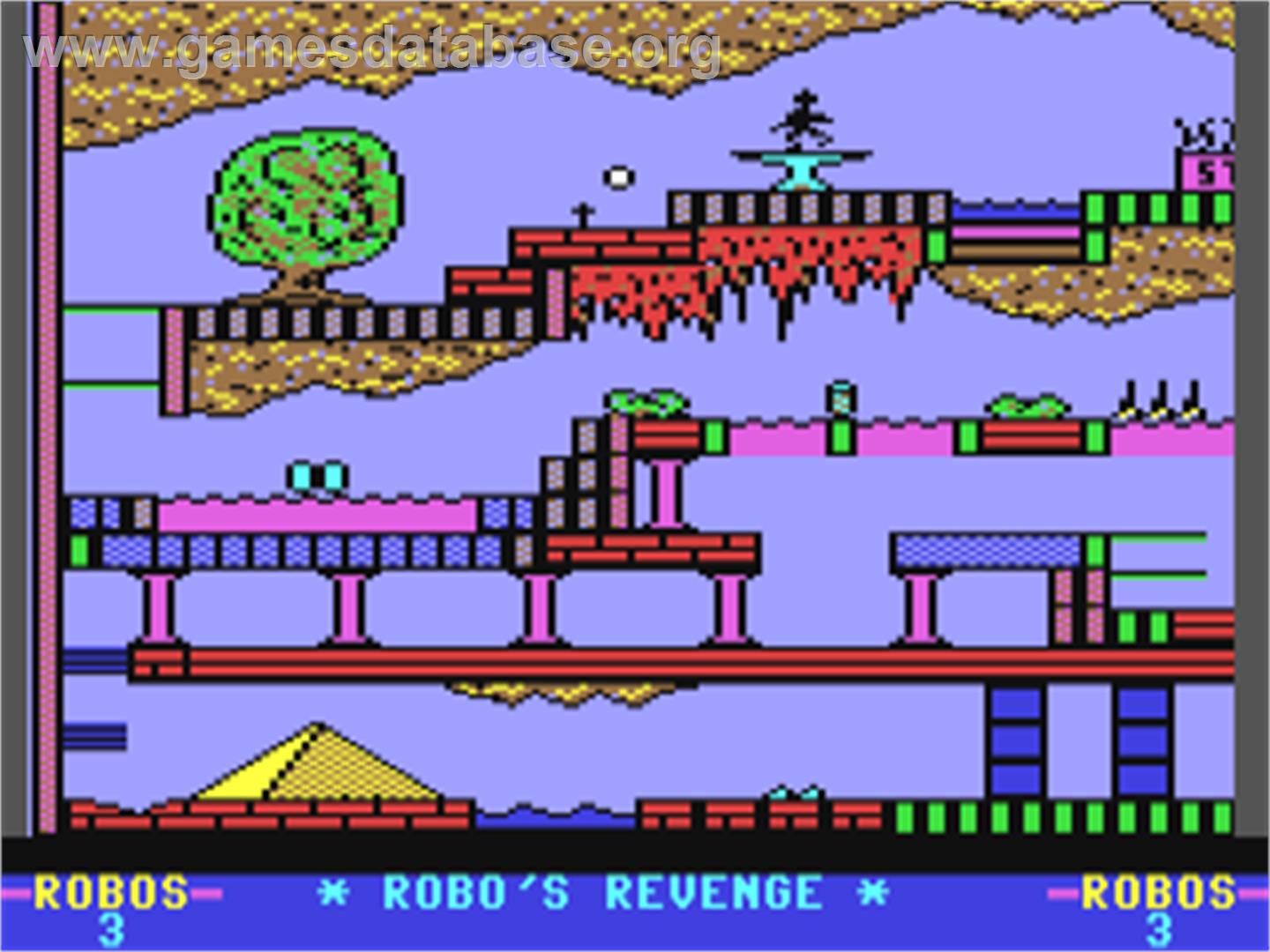 Robo's Revenge - Commodore 64 - Artwork - In Game