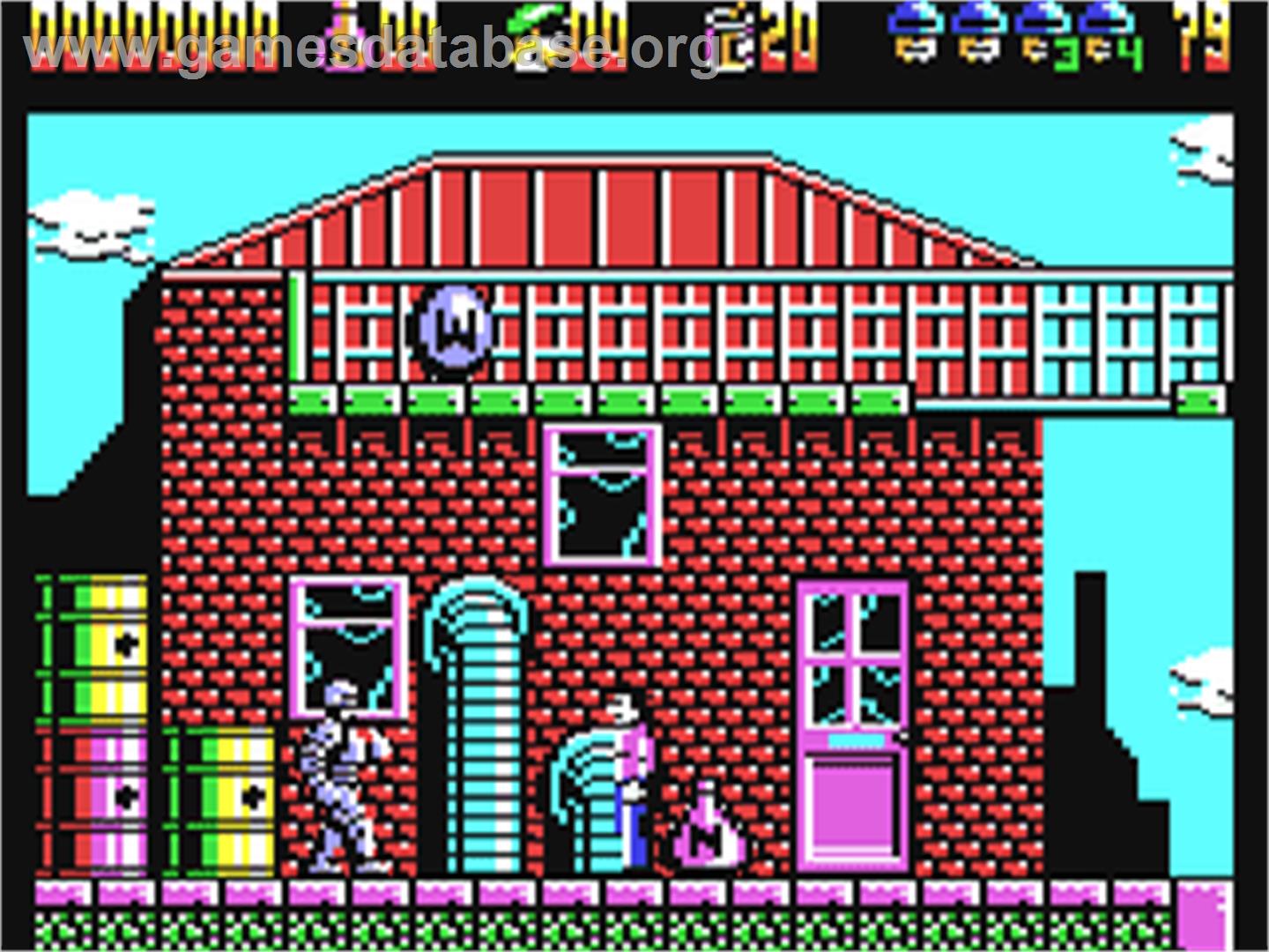 Robocop 2 - Commodore 64 - Artwork - In Game