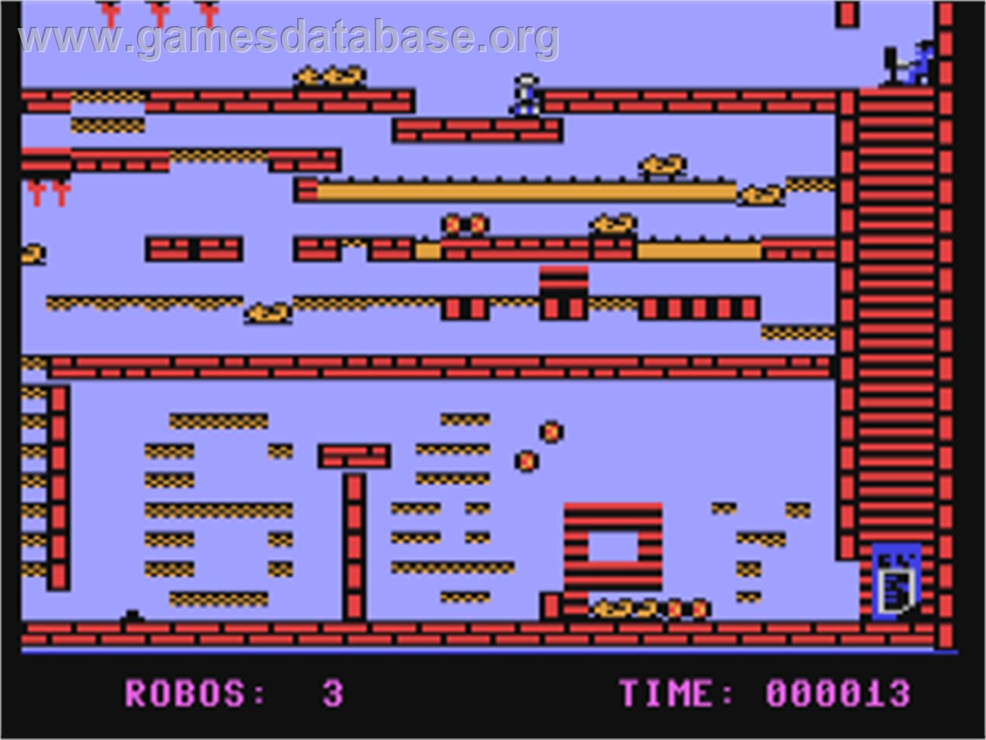 Roboservant - Commodore 64 - Artwork - In Game