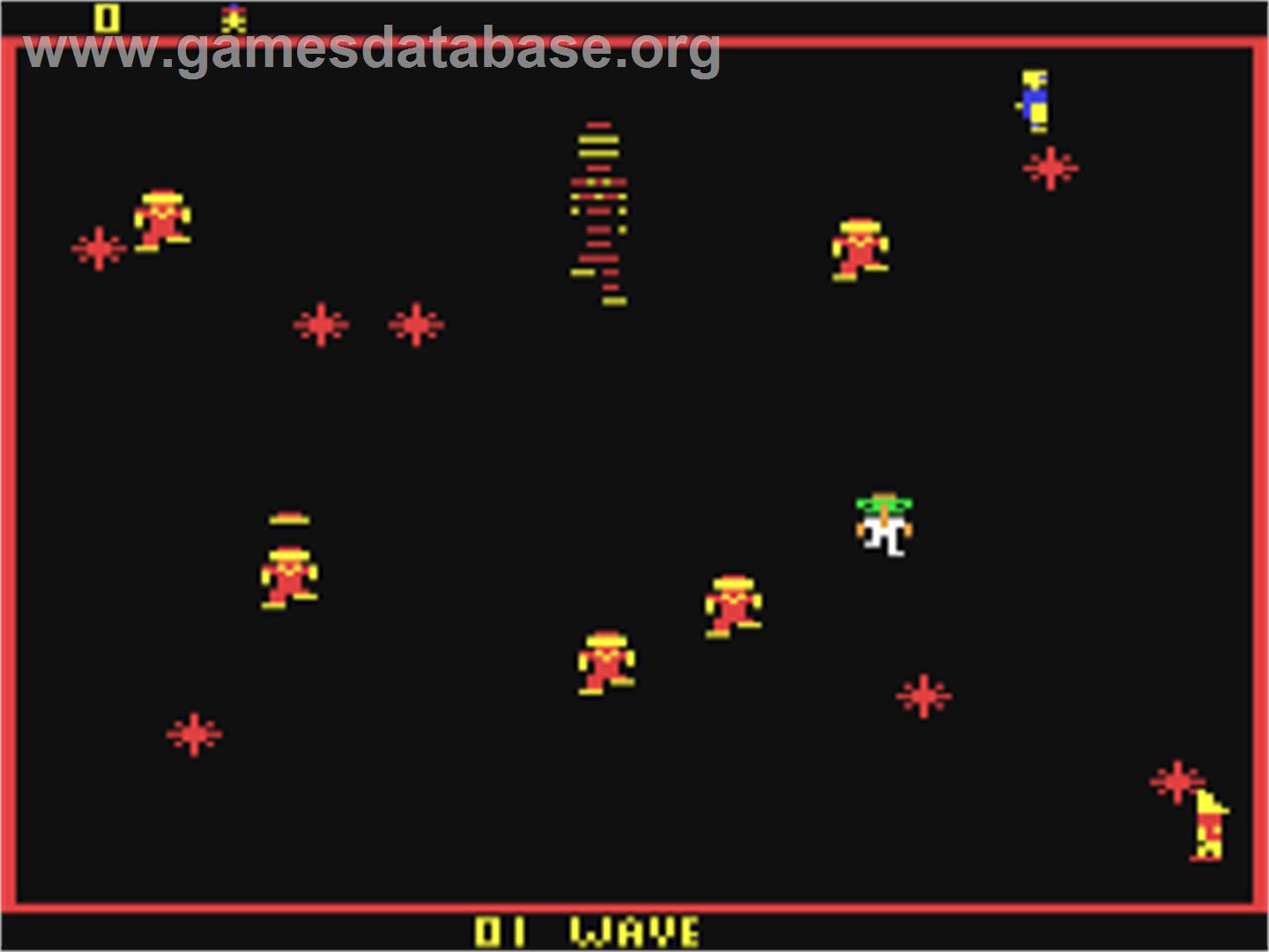 Robotron - 2084 - Commodore 64 - Artwork - In Game