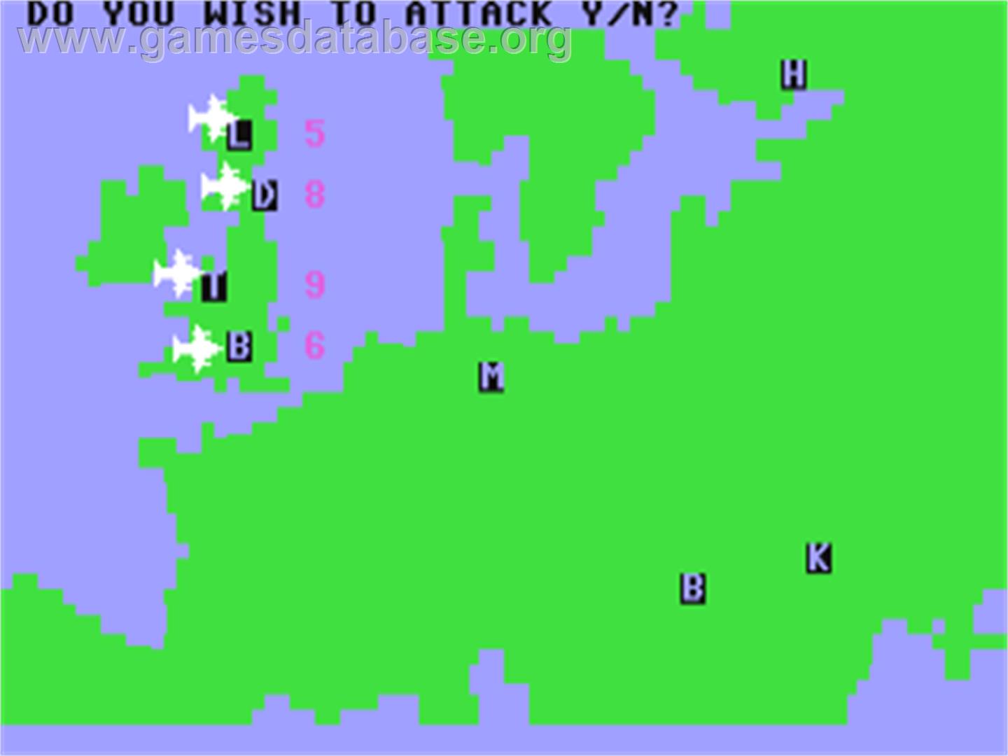 Rocket Launch - Commodore 64 - Artwork - In Game