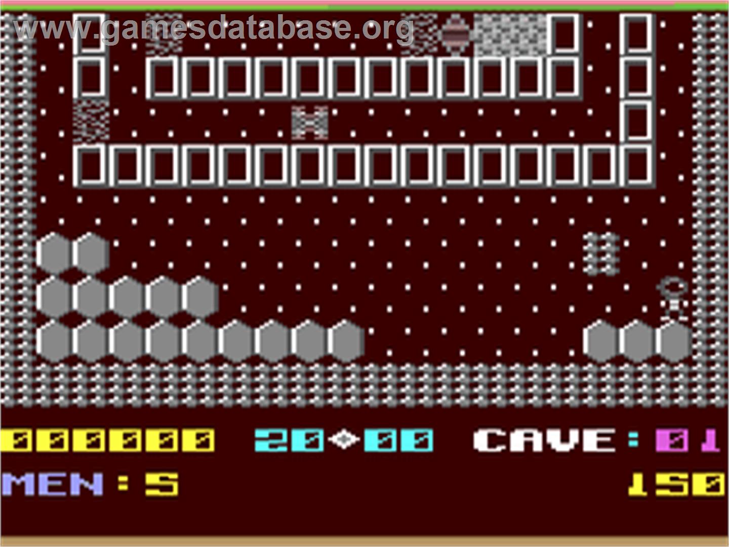 Rockfall 2 - Commodore 64 - Artwork - In Game