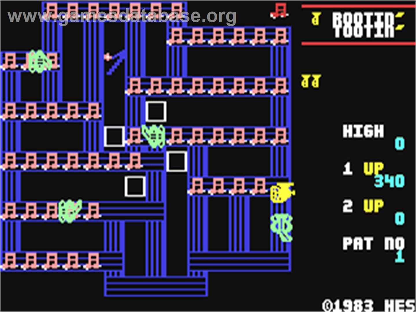 Rootin' Tootin' - Commodore 64 - Artwork - In Game