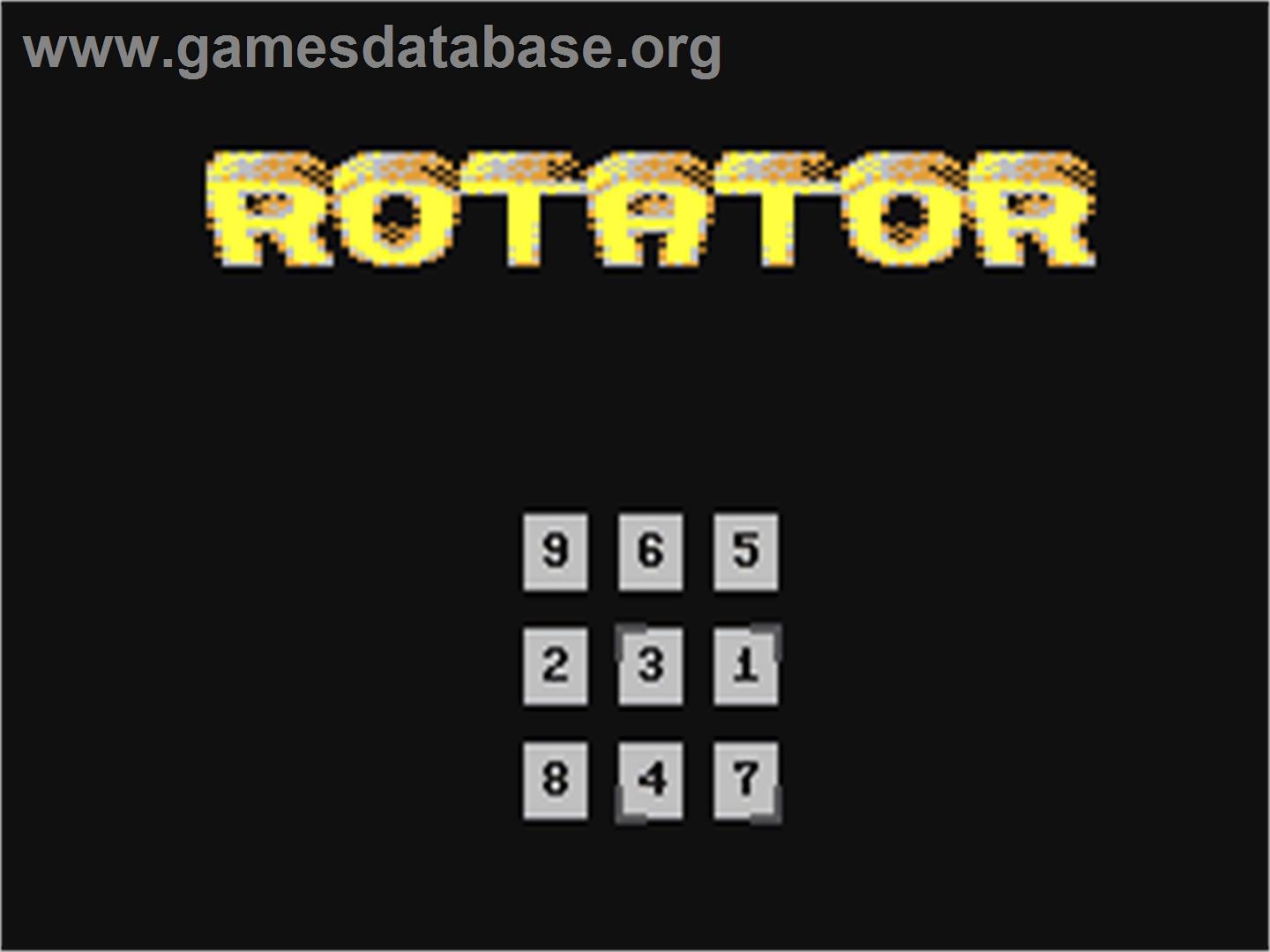 Rotator - Commodore 64 - Artwork - In Game