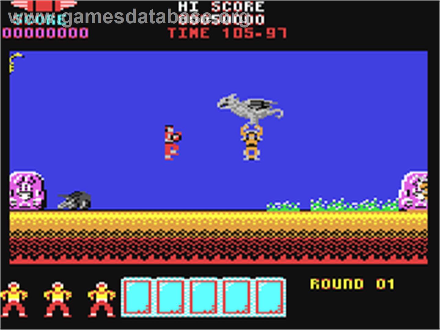 Rygar - Commodore 64 - Artwork - In Game