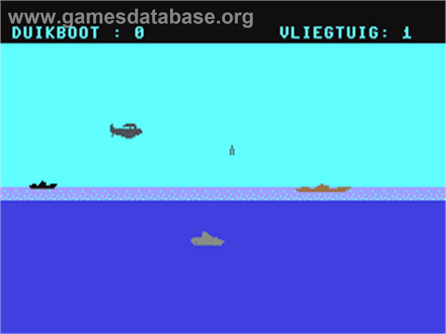 Seawar - Commodore 64 - Artwork - In Game