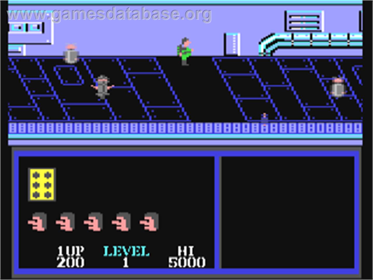 Sector 90 - Commodore 64 - Artwork - In Game