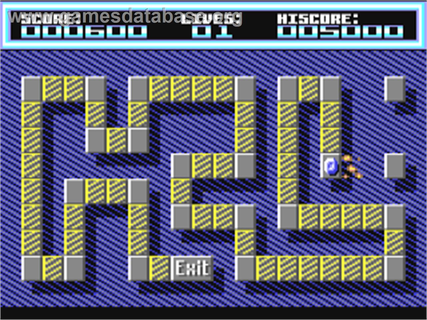 Sensitive - Commodore 64 - Artwork - In Game