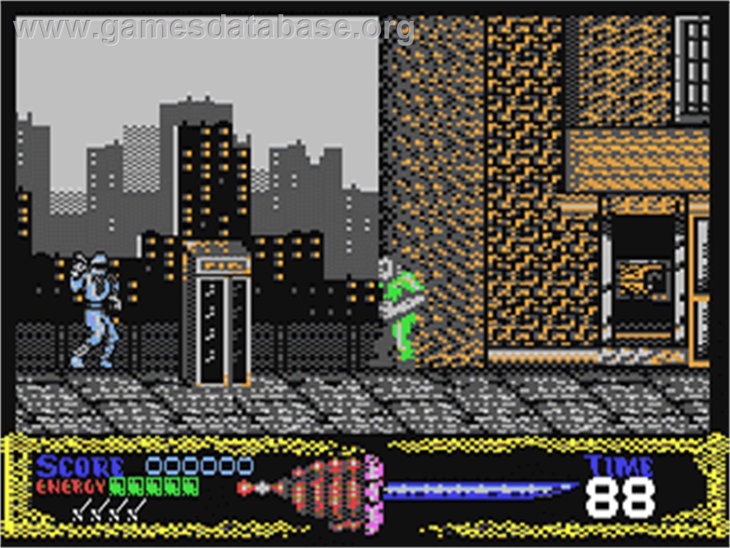 Shadow Warriors - Commodore 64 - Artwork - In Game