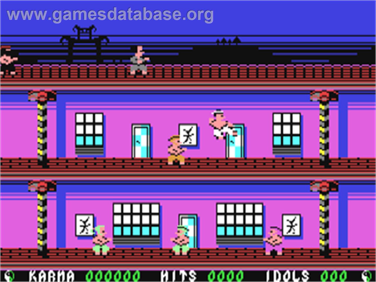 Shaolin (Binary Zone PD / Psytronik) - Commodore 64 - Artwork - In Game