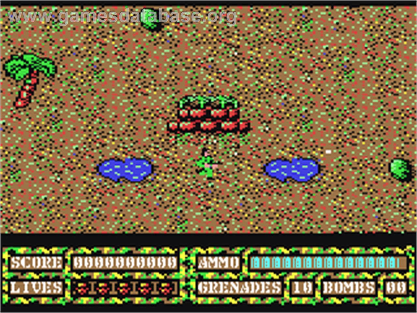 Shellshock - Commodore 64 - Artwork - In Game