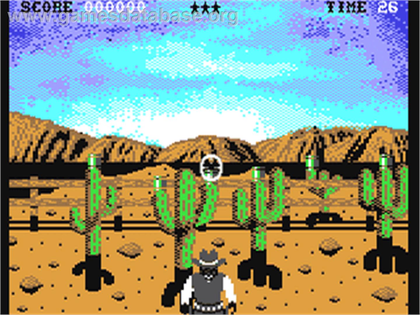 Shoot Out - Commodore 64 - Artwork - In Game