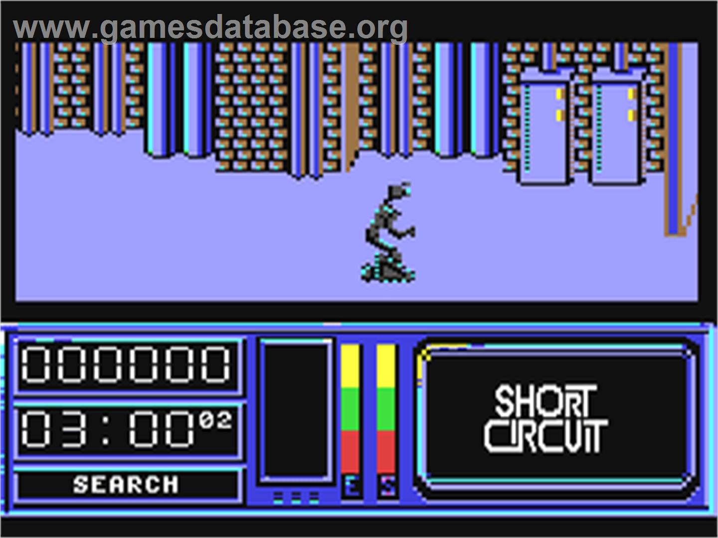 Short Circuit - Commodore 64 - Artwork - In Game