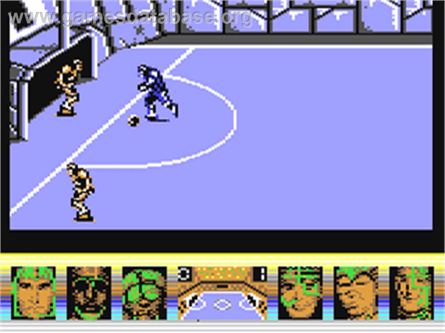 Skateball - Commodore 64 - Artwork - In Game