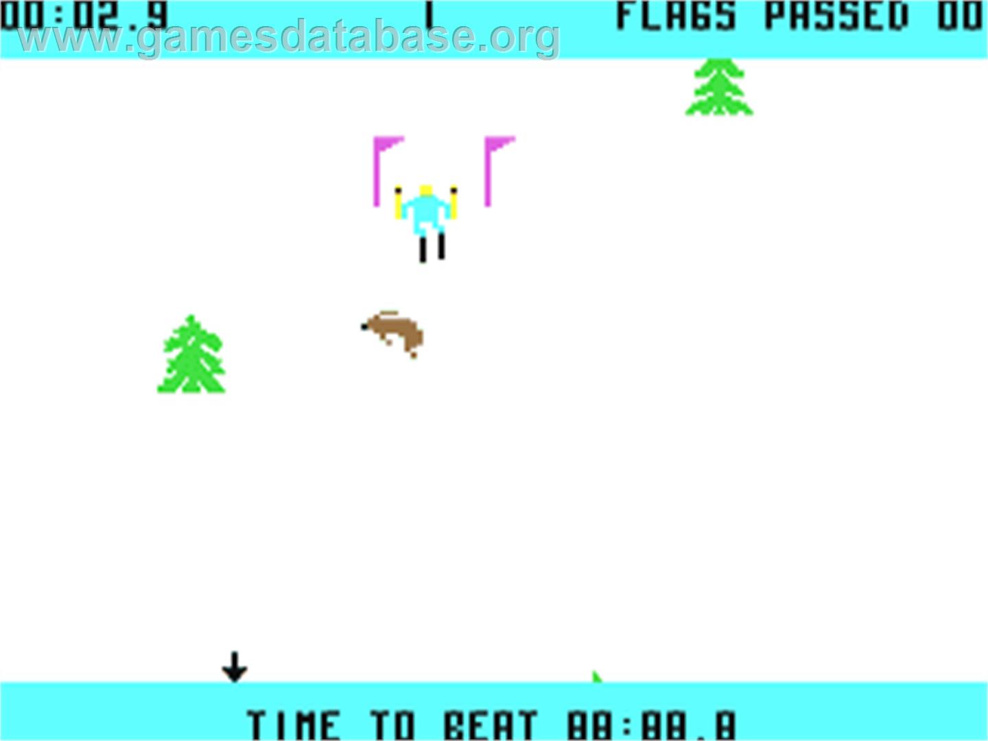 Ski-devil - Commodore 64 - Artwork - In Game