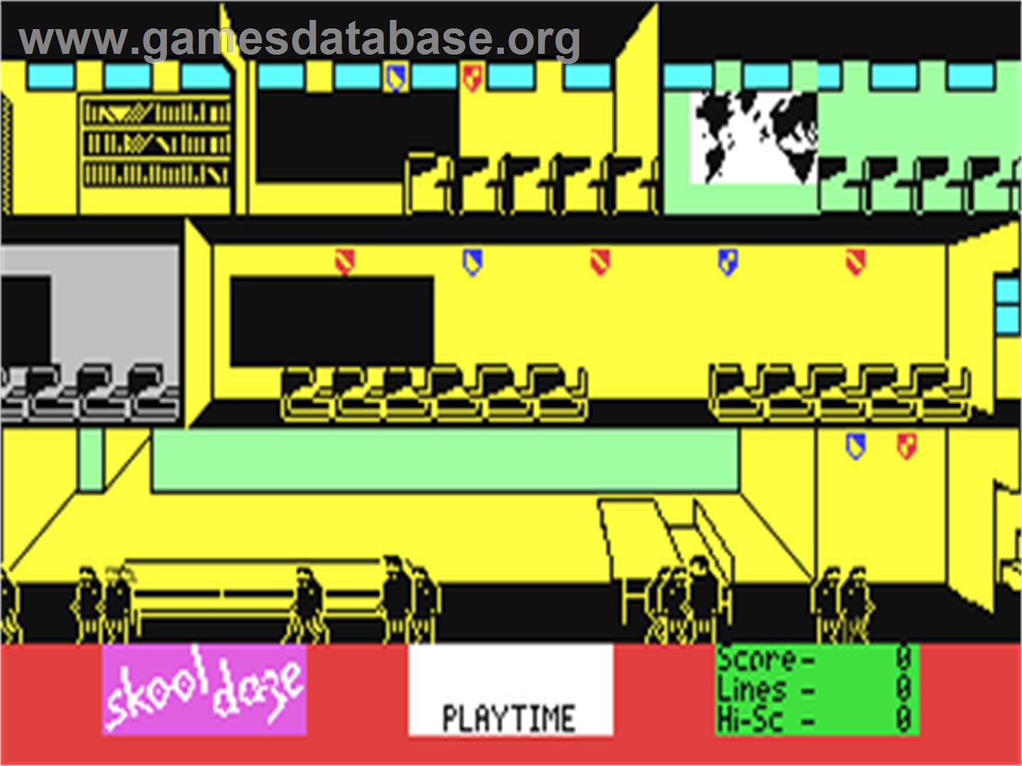 Skool Daze - Commodore 64 - Artwork - In Game